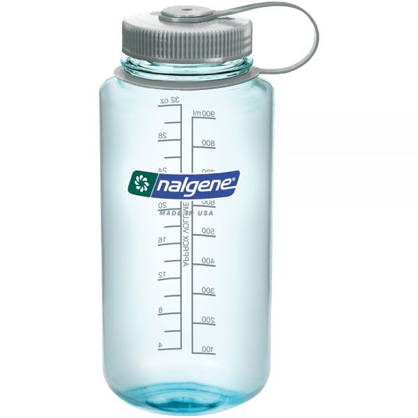 Picture of Nalgene 342037 1 qt. Widemouth Sustain Bottle, Seafoam