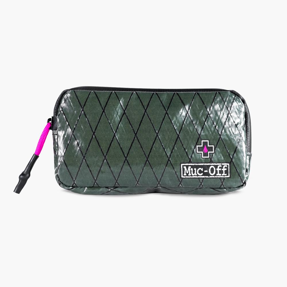 Picture of Muc-Off 666412 Rainproof Essential Case Phone Bag&#44; Green