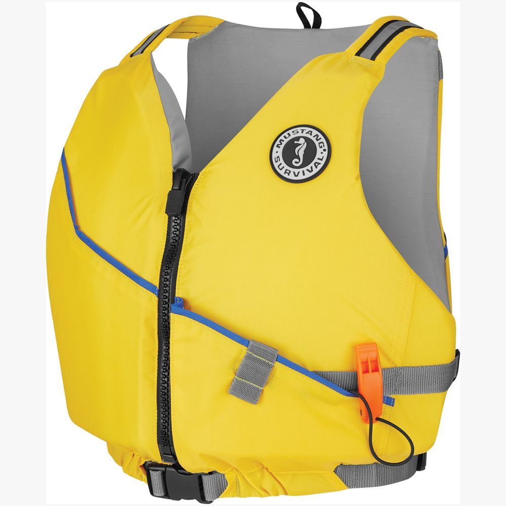 796086 Journey Foam Vest, Yellow - Extra Small & Small