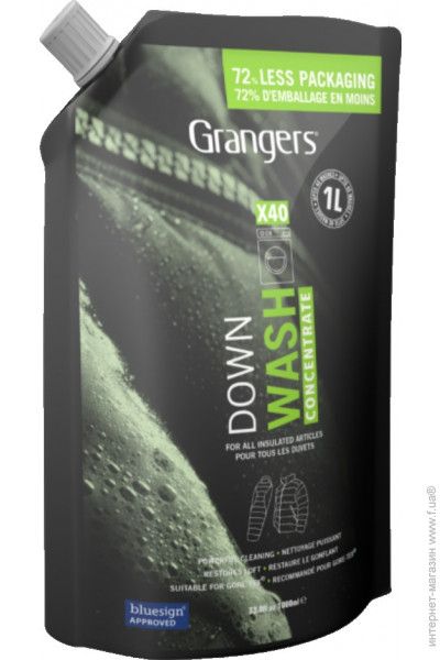 102387 1l Pouch Down Wash Laundry Detergent