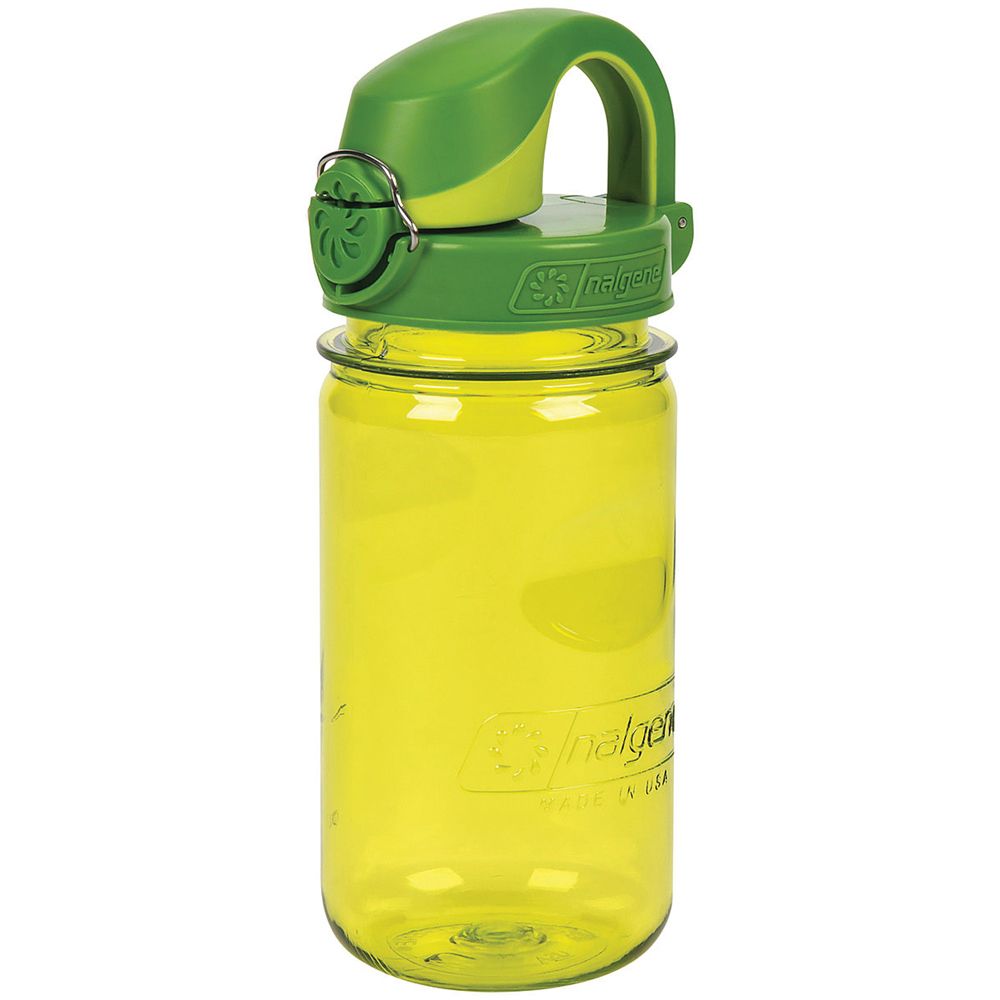 Picture of Nalgene 342661 On the Fly Kids Sustain Bottle, Green with Sprout Cap
