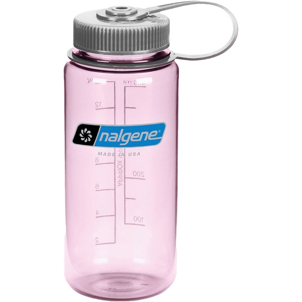 Picture of Nalgene 342702 16 Oz Wide Mouth Sustain Tritan BPA-Free Water Bottle Made, Cosmo