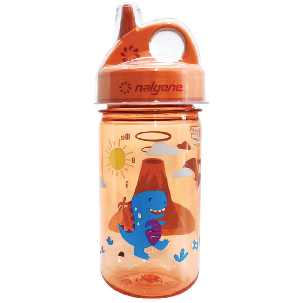 Picture of Nalgene 342741 Grip-n-gulp Sustain Orange Volcano Bottle