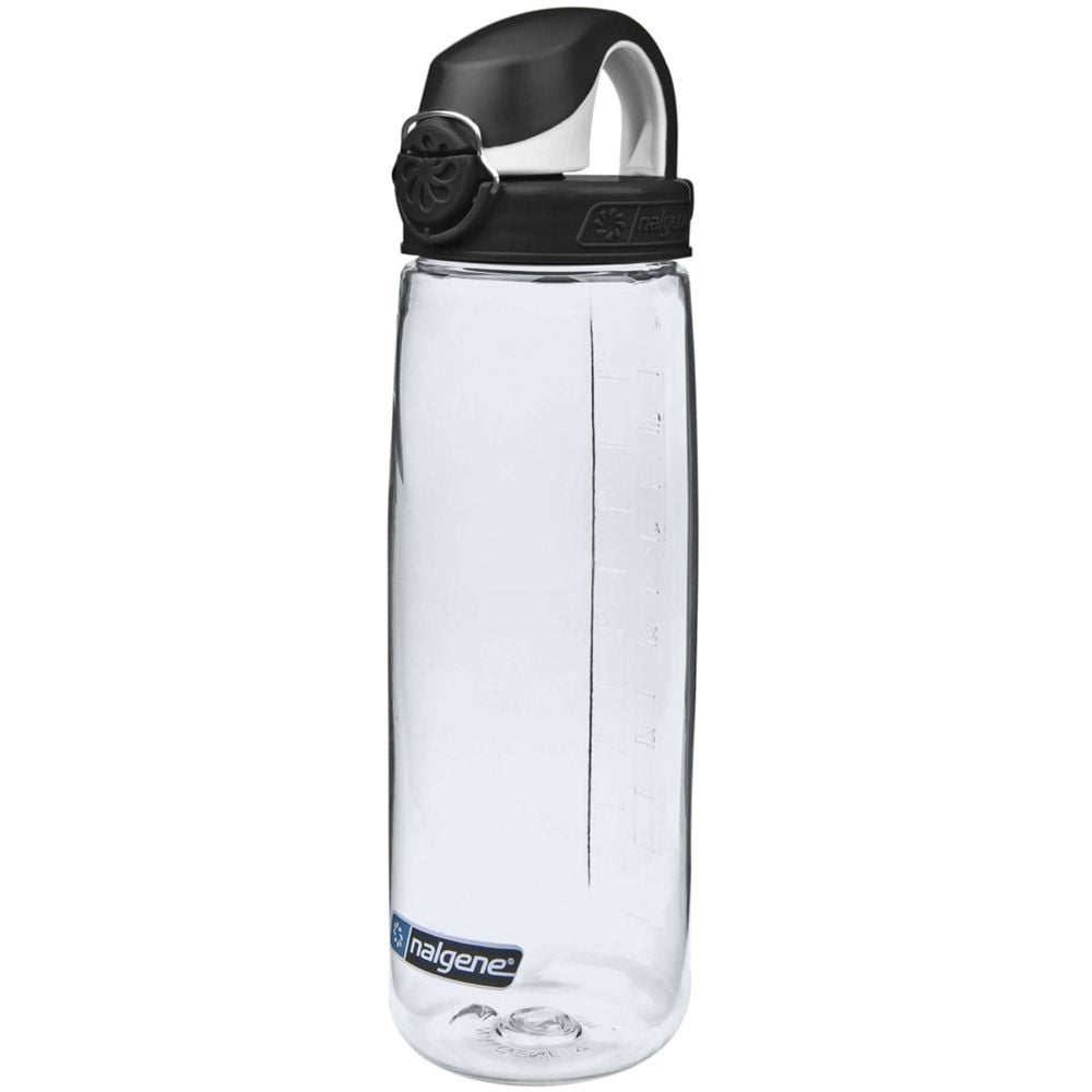 Picture of Nalgene 342757 24 oz OTF Sustain Clear Bottle with Black Cap