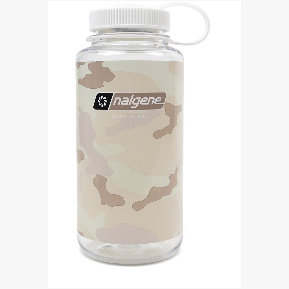 Picture of Nalgene 342780 1 qt. Wide Mouth Sustain Water Bottle, Camo & Clear