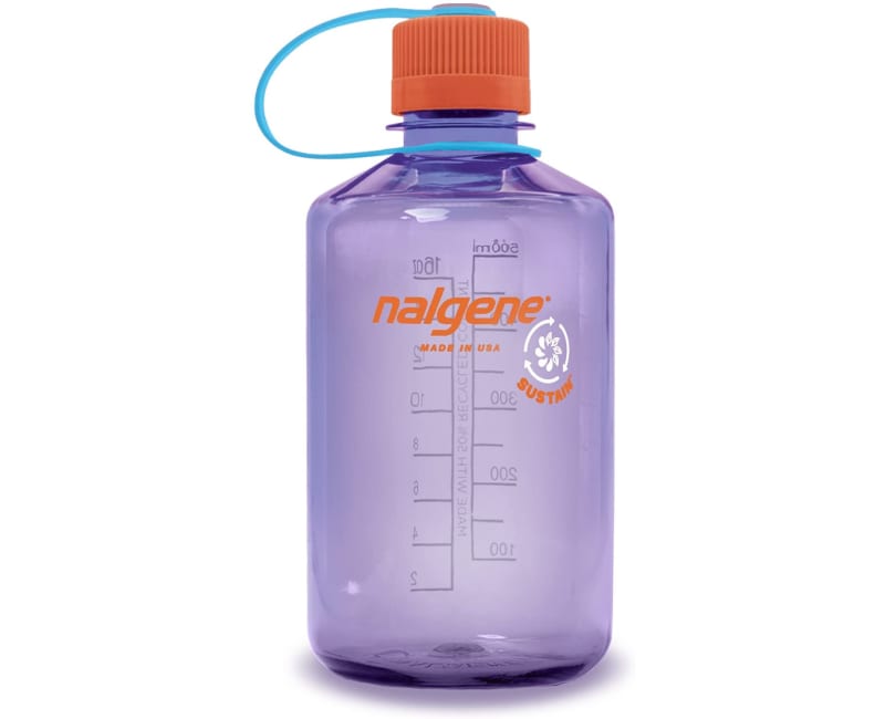 Picture of Nalgene 342776 16 oz 1 Pint Narrow Mouth Sustain Bottle, Amethyst