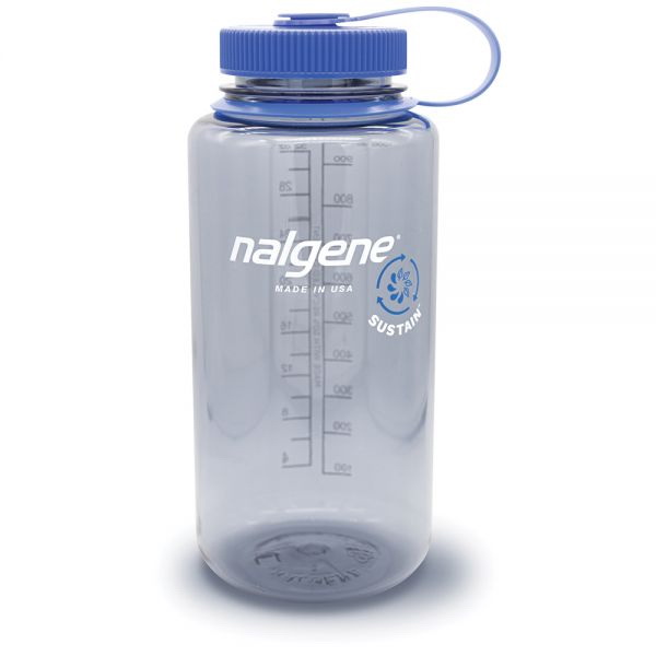Picture of Nalgene 342036 1 qt. Wide Mouth Sustain Water Bottle, Gray
