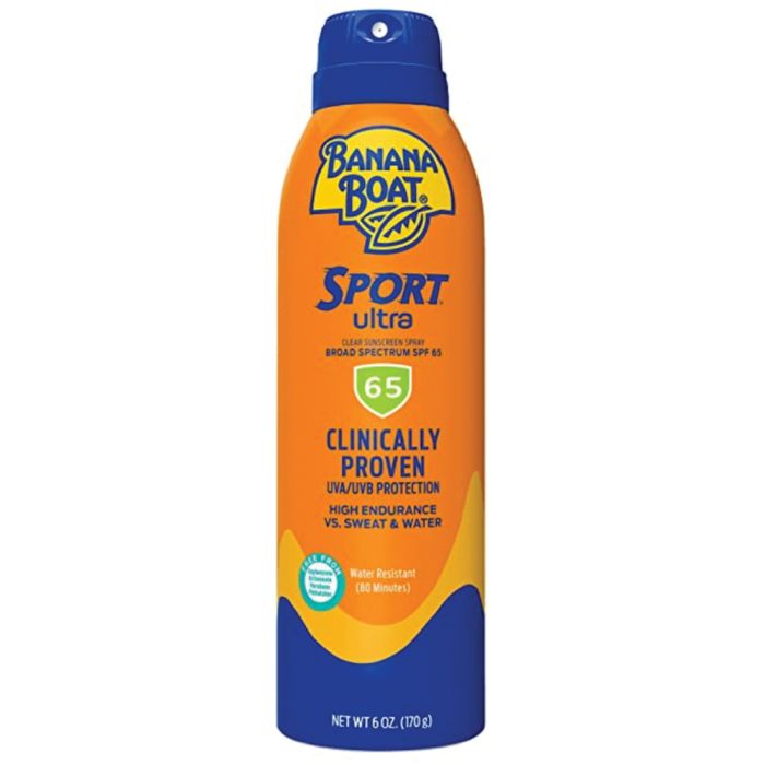 Picture of Banana Boat 114088 6 oz Sport Ultra C-Spray Sunscreen Lotion with SPF 65
