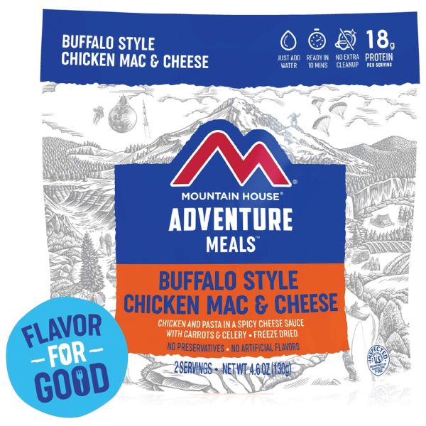 Picture of Mountain House 290004 4.6 oz Buffalo Style Chicken Mac & Cheese Meals