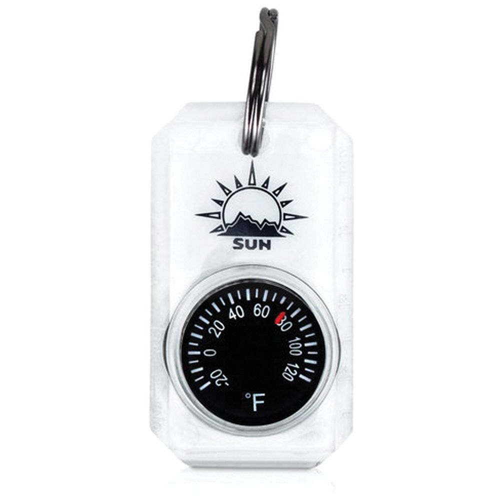 370633 Unisex Mini Thermometer, White