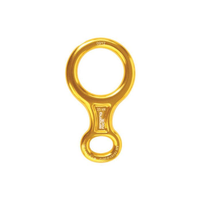 Figure 8 Anodized Medium Belay & Rappel, Gold