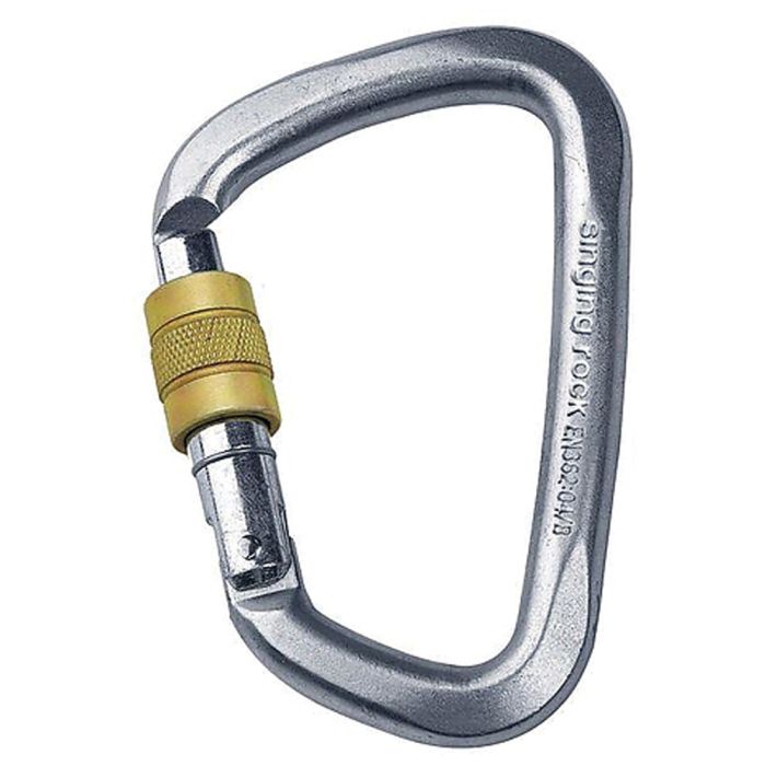 Steel D Carabiner - 3Al