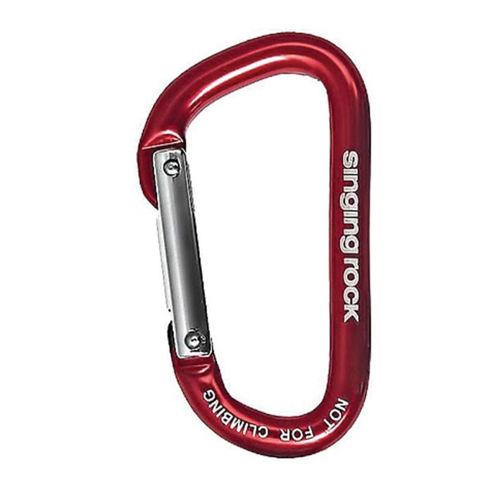 Mini Accessory Carabiner, Red