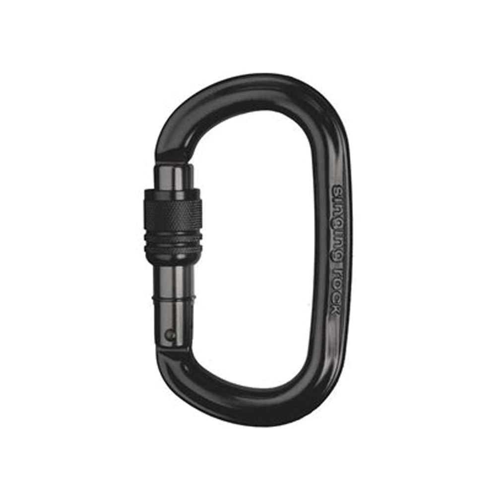 Ozone Screwgate SG Black Carabiner