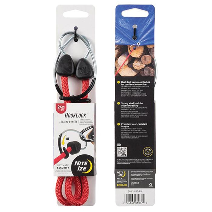 Nite-Ize 760643 24 in. Hooklock Locking Bungee
