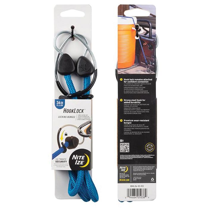 Nite-Ize 760644 36 in. Hooklock Locking Bungee