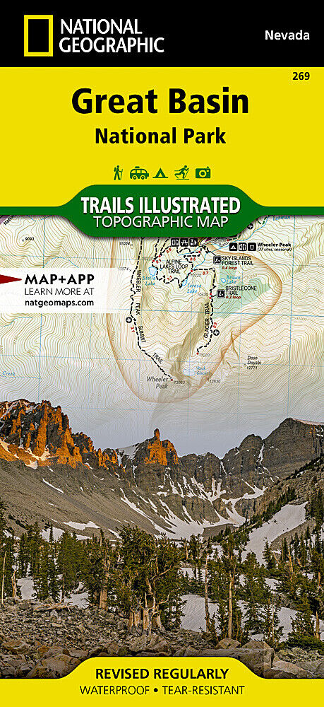 667049 Great Basin National Park Topo Map Book