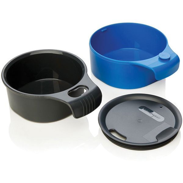 Picture of Human Gear 700177 16 oz Cupcup, Charcoal & Blue