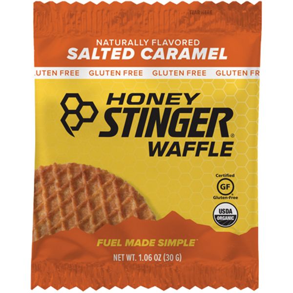 Picture of Honey Stinger 609558 1.06 oz Gluten Free Salted Caramel Waffle