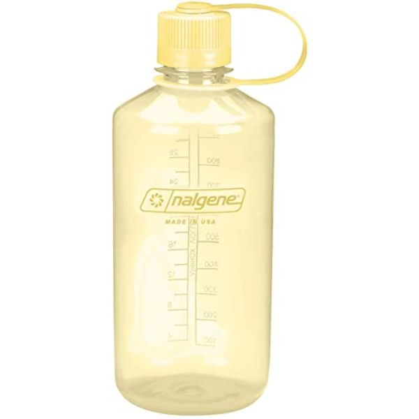 Picture of Nalgene 342812 32 oz Narrow Mouth Sustain Water Bottle, Butter