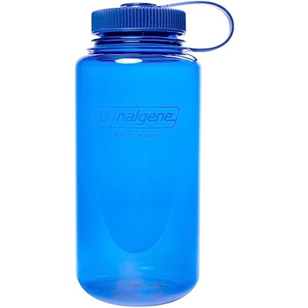Picture of Nalgene 342811 16 oz Wide Mouth Sustain Water Bottle, Denim