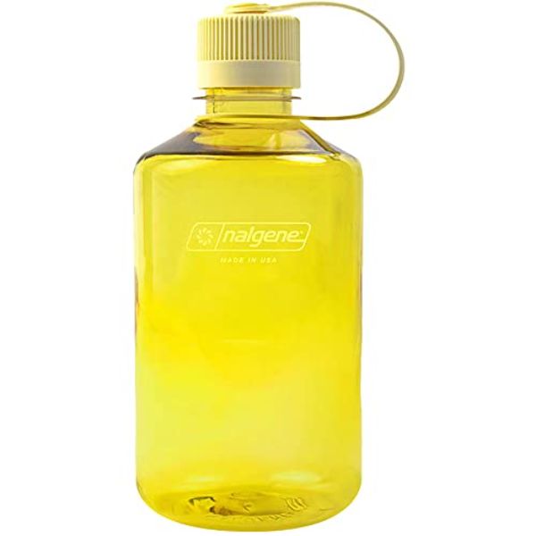 Picture of Nalgene 342818 16 oz Narrow Mouth Sustain Water Bottle, Butter