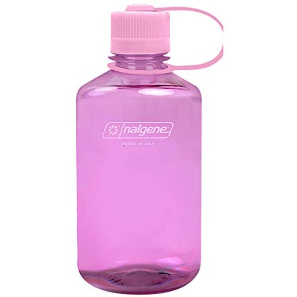 Picture of Nalgene 342820 16 oz Narrow Mouth Sustain Water Bottle, Cherry Blossom