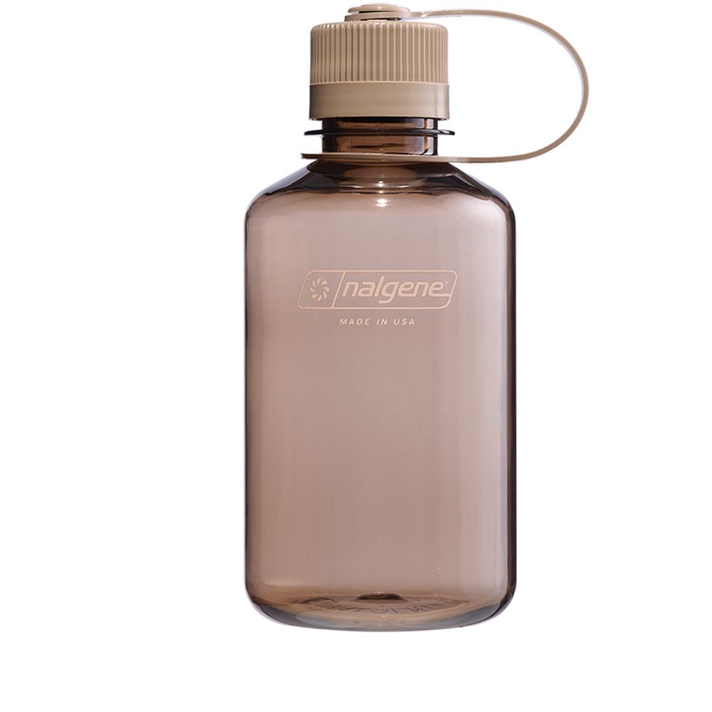 Picture of Nalgene 342822 16 oz Narrow-Mouth Sustain Water Bottle, Mocha