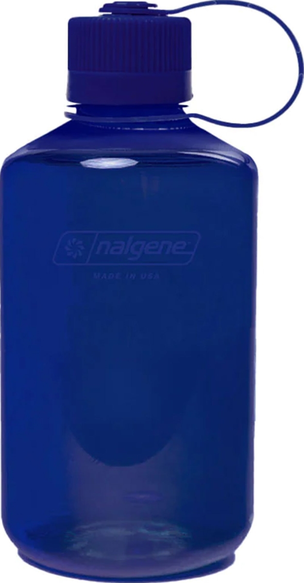 Picture of Nalgene 342823 16 oz Narrow Mouth Sustain Water Bottle, Denim