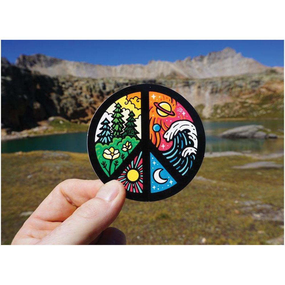 Peace Die-Cut Sticker