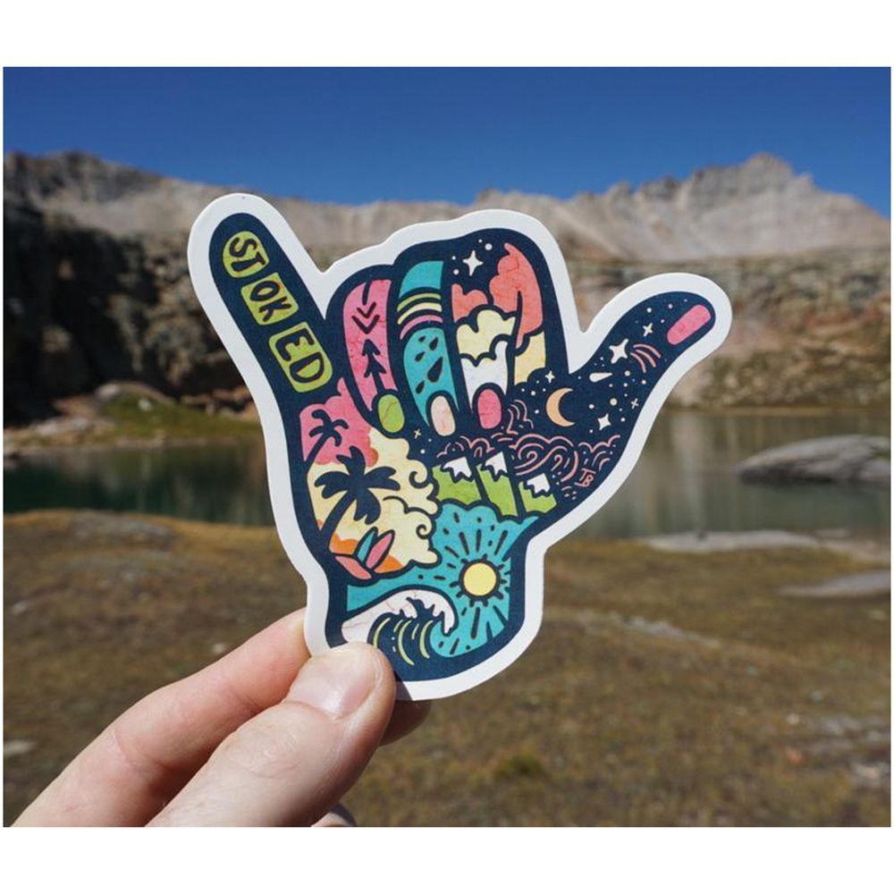 470178 Stoked Die-Cut Sticker