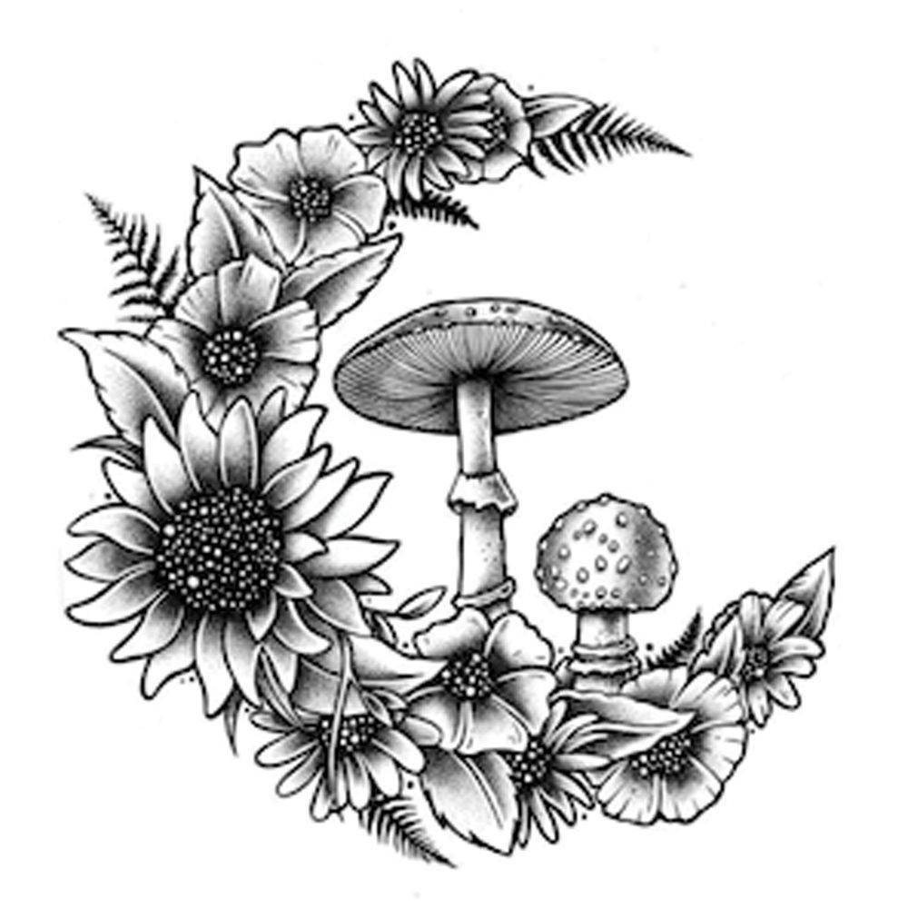 Mystic Moon Die-Cut Sticker