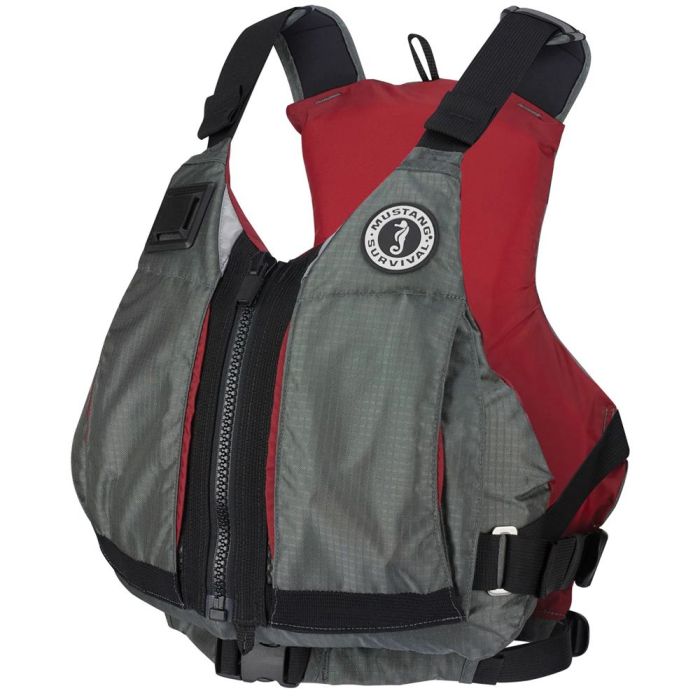 Womens Rebel Foam Vest, Gray - Small-Medium