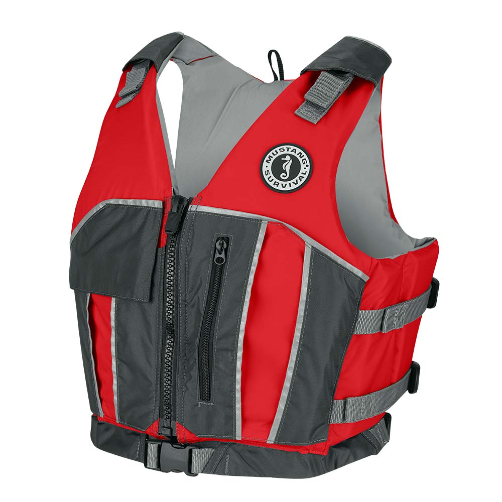 Reflex Foam Vest, Red & Grey - Medium & Large
