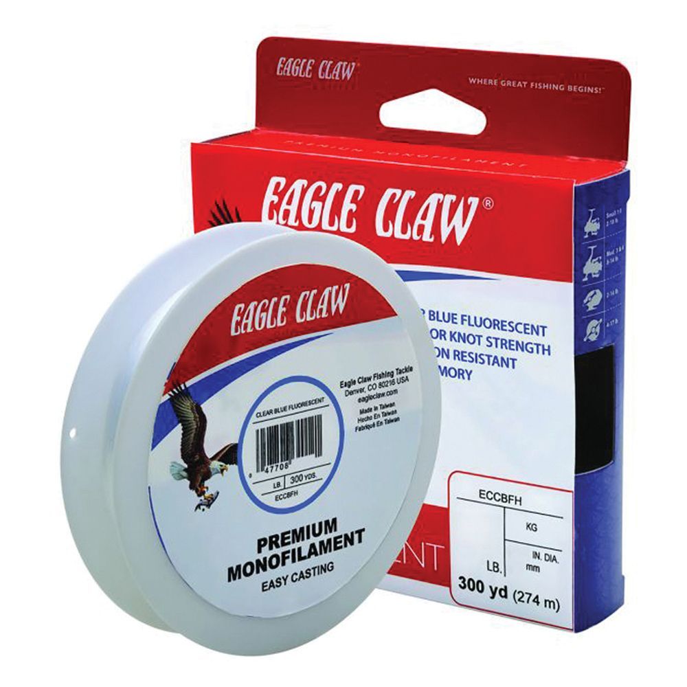 Picture of Eagle Claw 530602 12 lbs 300 Yard Classic Line Fishing Trackle