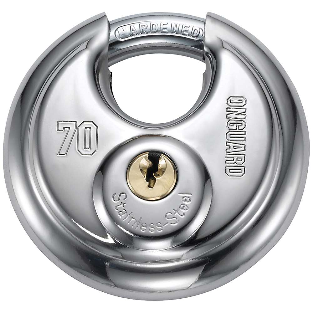 496093 70 mm BullMastiff Round Key PadLock