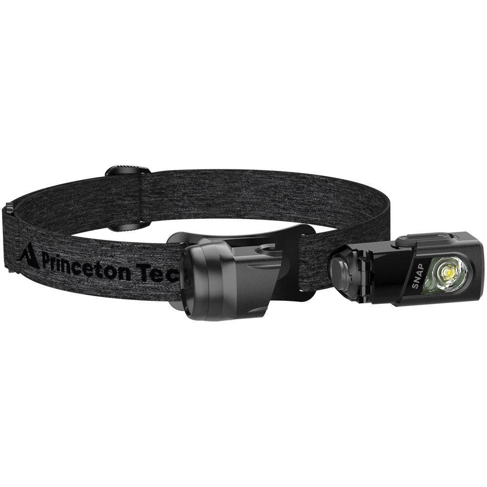 667327 400 Lumen Snap Solo LED Headlamp, Black & Gray