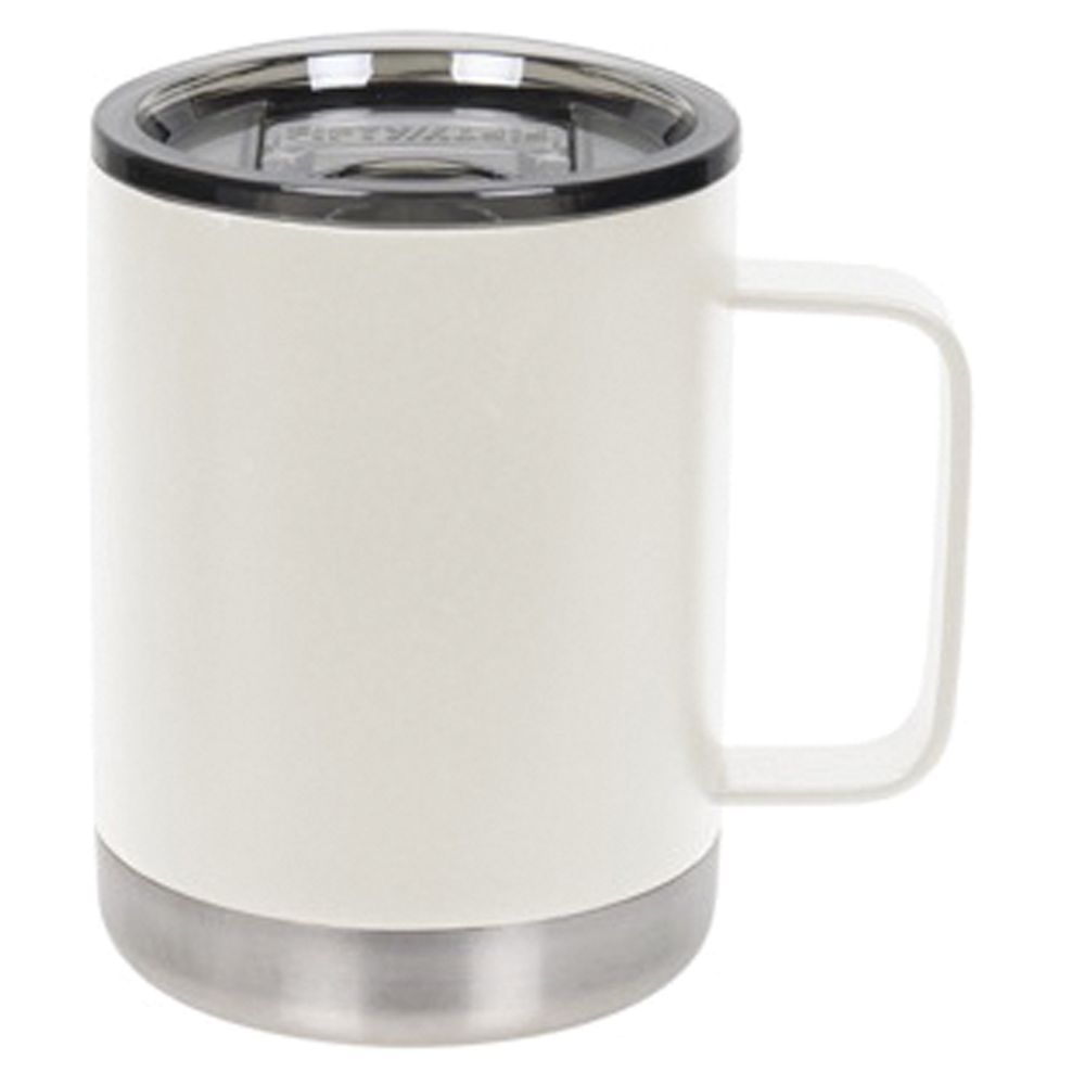 Picture of Fifty & Fifty 568555 12 oz Camp Mug, White
