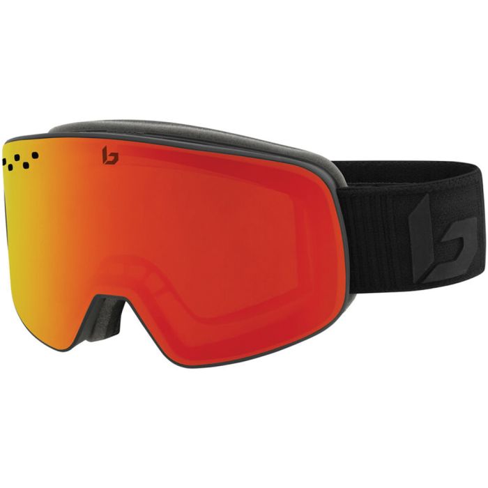 Nevada Black Matte Sunrise Goggles
