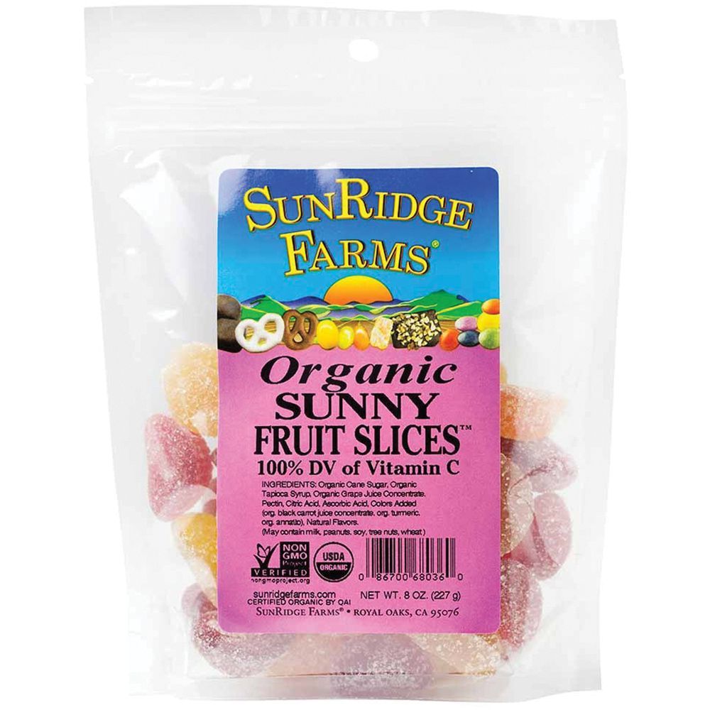 Sunny Fruit Slices Organic Snakes