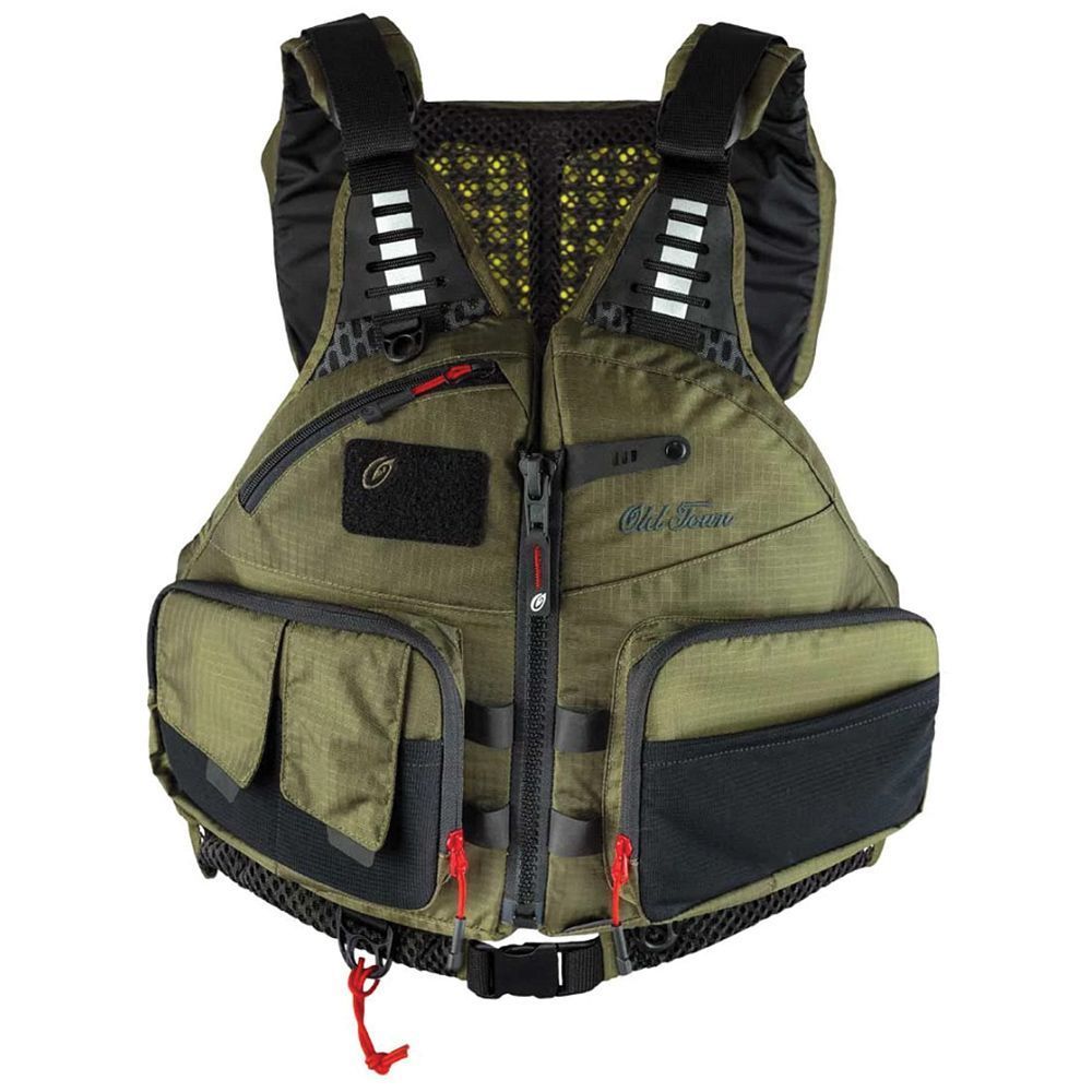 Lure Angler II PFD Moss Life Jacket, Small & Medium