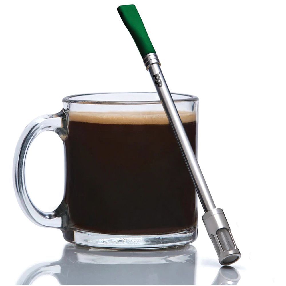 Picture of Jogo 444335 Coffee Straw&#44; Forest Green