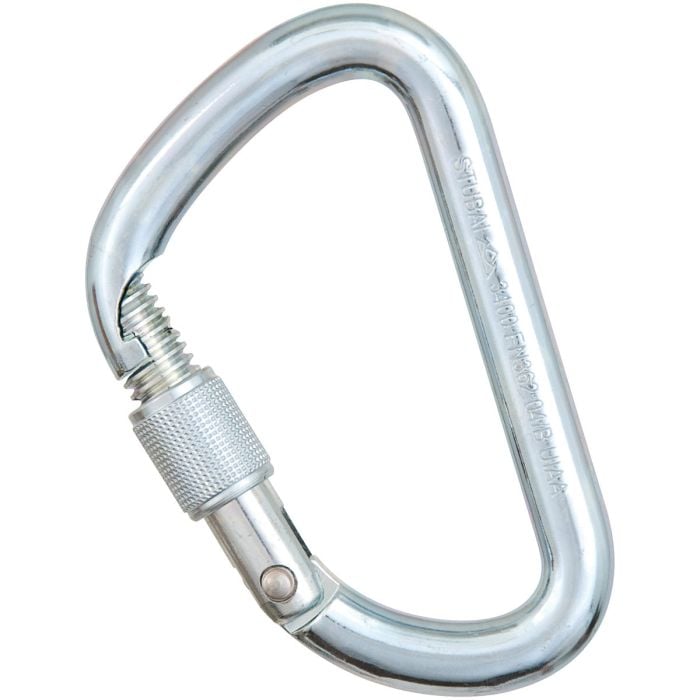 434024 ASYM D 34 KN Steel Carabiners