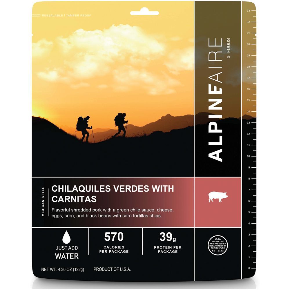 Picture of Alpine Aire 286188 Chilaquiles Verdes Freeze-Dried Food with Carnitas