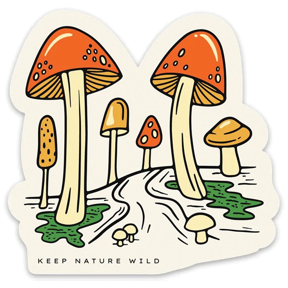 666732 Shroom Forest Sticker