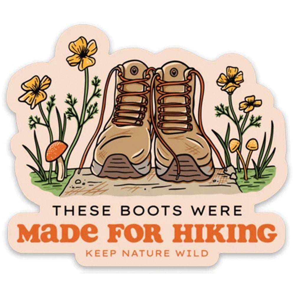 666737 Made for Hiking Sticker