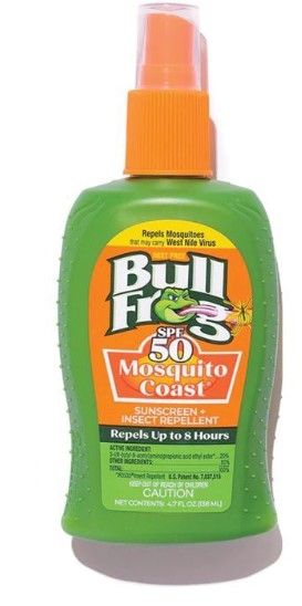 4.7 oz Mosquito Coast SPF50 Pump Spray Broad Spectrum