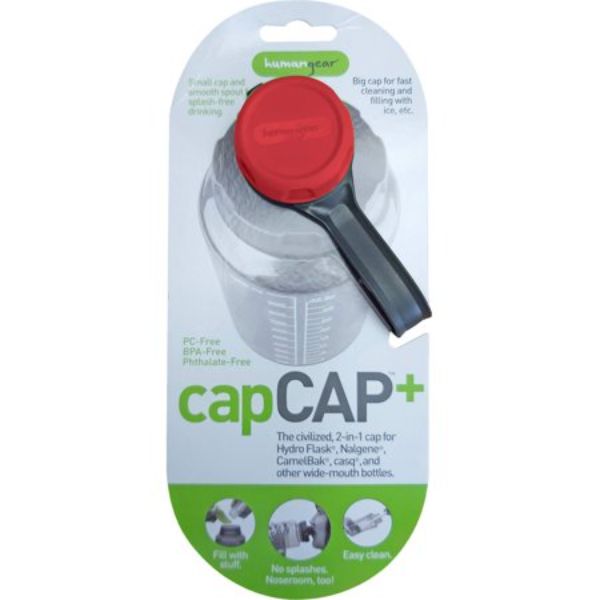 63 mm Water Bottle Cap for Wide-Mouth Bottles, Red