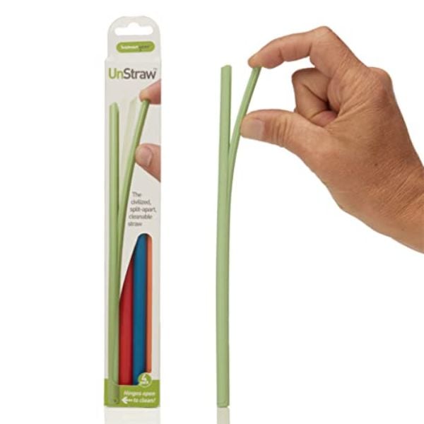 Picture of Humangear 772163 Washable Unstraw, Multi Color - Pack of 4