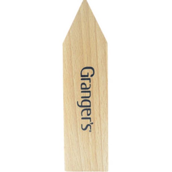 7.5 in. Natural Cleaning Footwear Brush, Brown
